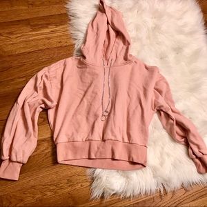 wild fable | Target Pink Cropped Hoodie Sweatshirt
